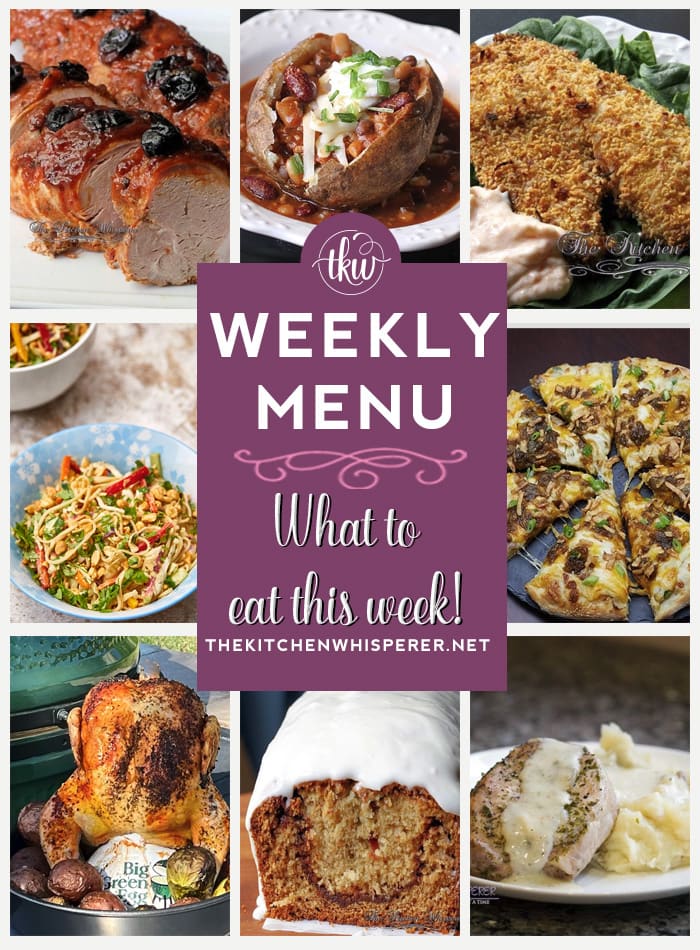 These Weekly Menu recipes allow you to get out of that same ol’ recipe rut and try some delicious and easy dishes! This week, I highly recommend making my Crunchy Cold Thai Noodle Salad with The Best Peanut Sauce, Pittsburgh Pierogi Pizza, and Ultimate Loaded Chili Stuffed Baked Potatoes. Weekly Menu – 7 Amazing Dinners Plus Dessert, lent recipes, fish frys, lenten meals, pierogi, haluski, pizza