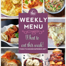 These Weekly Menu recipes allow you to get out of that same ol’ recipe rut and try some delicious and easy dishes! This week, I highly recommend making my Luck of the Irish Cheesy Reuben Gnocchi Casserole, Easy and Delicious One Pan Smoked Italian Ricotta Chicken, and Grilled Chicken al Pastor. weekly menu, Weekly Menu – 7 Amazing Dinners Plus Dessert, st patrick's day, corned beef and cabbage, guinness corned beef, reuben, leftover corned beef