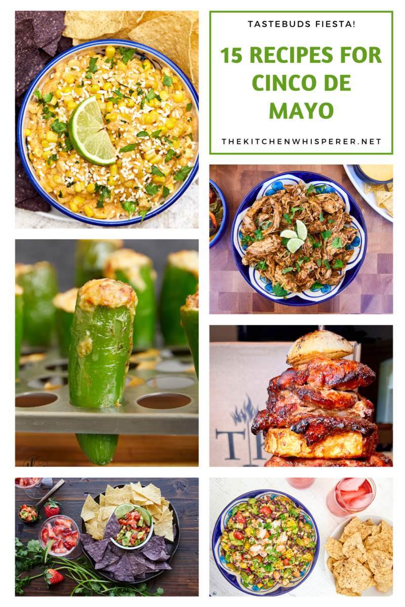 A collection of Mexican-inspired recipes to celebrate Cinco de Mayo deliciously. These dishes are like a fiesta for your tastebuds! 15 Recipes to Celebrate Cinco de Mayo - 2024 Edition, esquites, mexican street corn, al pastor, ,exican pizza, roasted salsa, chips and salsa