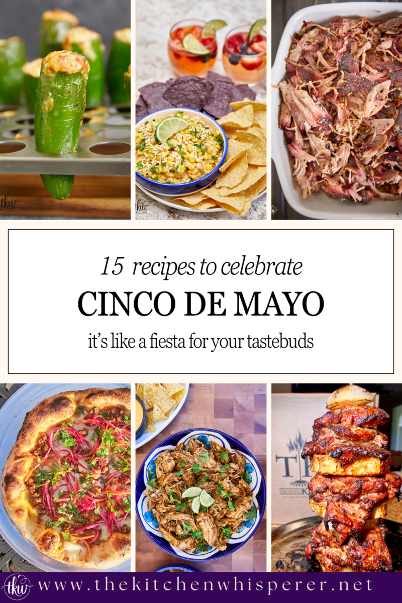 A collection of Mexican-inspired recipes to celebrate Cinco de Mayo deliciously. These dishes are like a fiesta for your tastebuds! 15 Recipes to Celebrate Cinco de Mayo - 2024 Edition, esquites, mexican street corn, al pastor, ,exican pizza, roasted salsa, chips and salsa