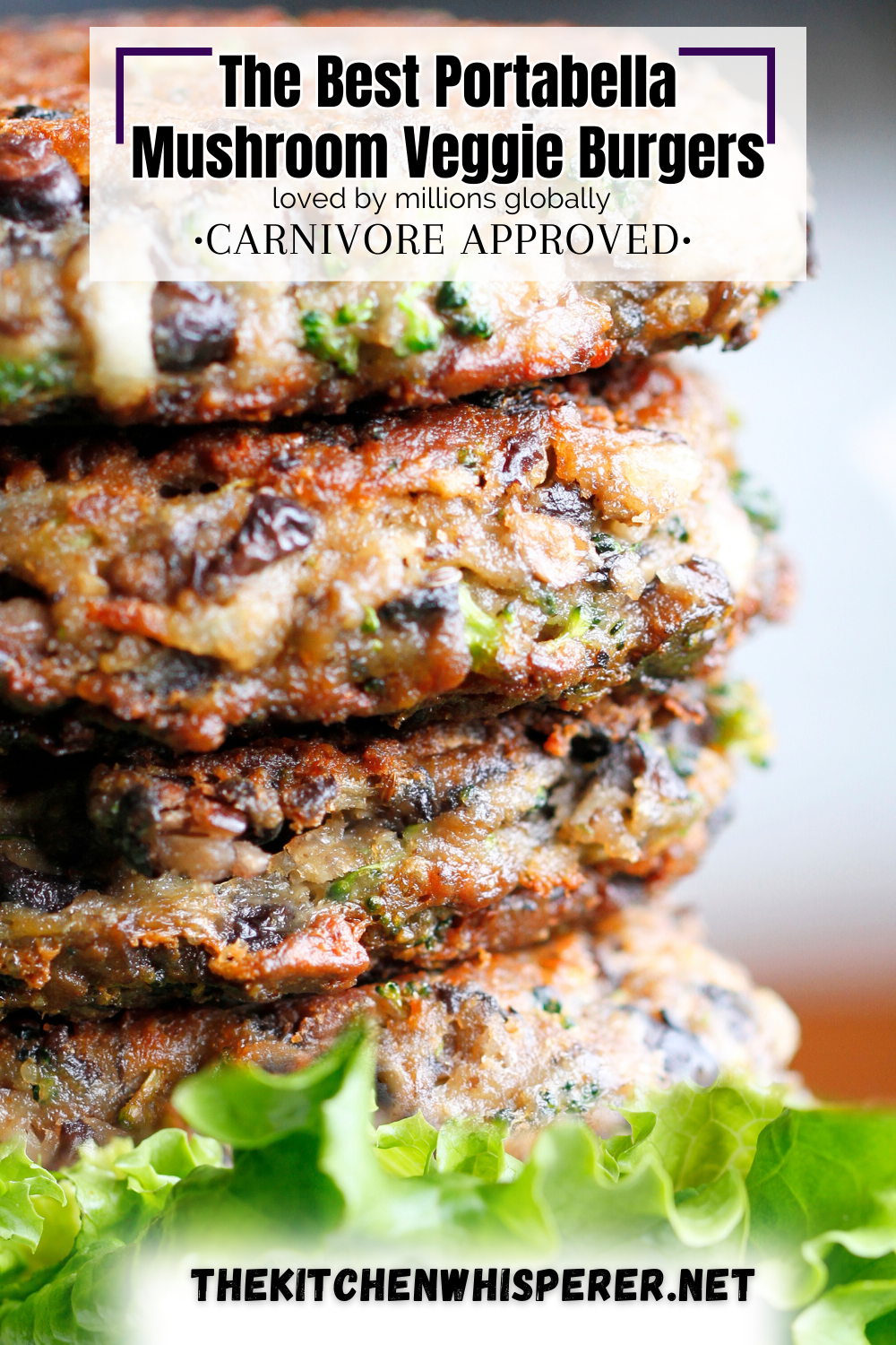 The Best Portabella Mushroom Veggie Burgers