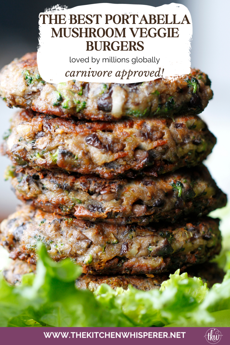 The Best Portabella Mushroom Veggie Burgers