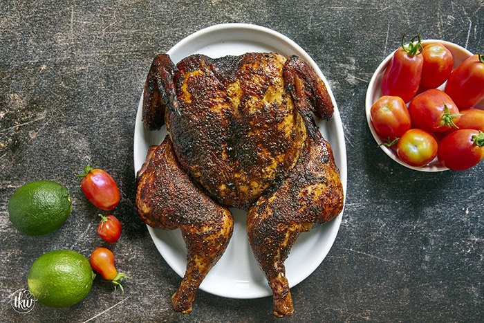 Level up your chicken dinner! Spatchcock-style smoked means a faster, more even cook, plus tips on how to get crispy skin on a pellet smoker. Grab my competition secret hot honey butter injection tips! It's the secret to getting incredibly tender, juiciest, flavorful chickens you'll ever eat!