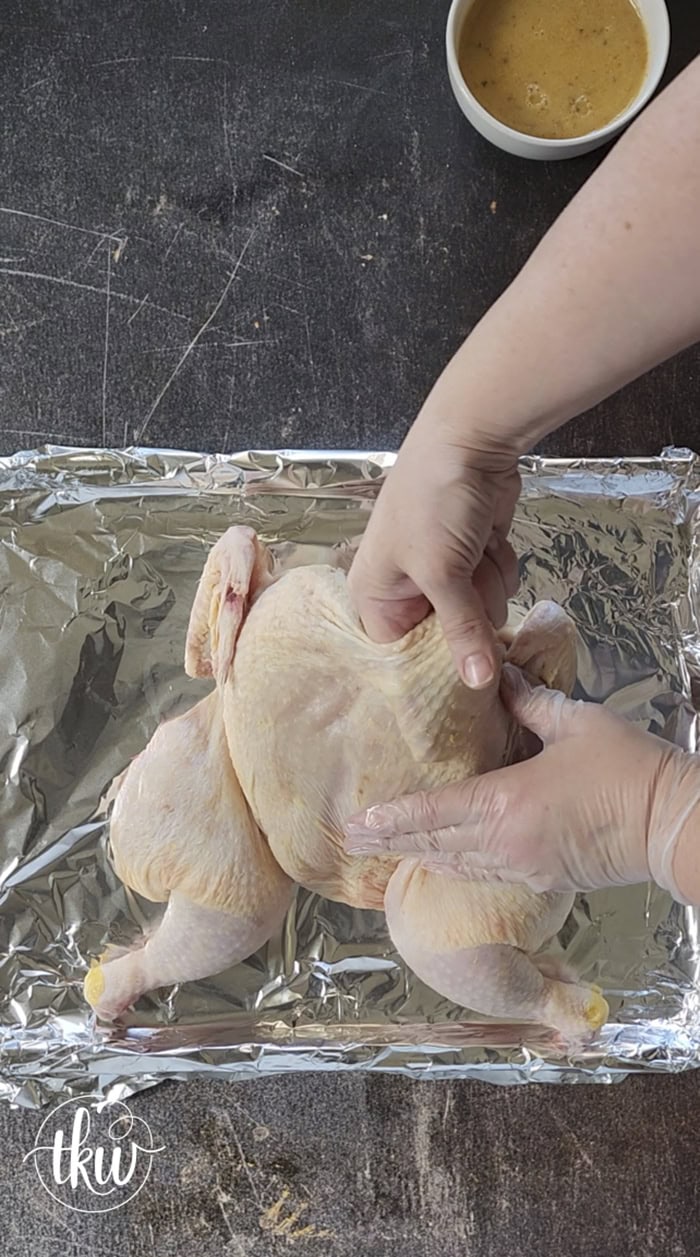 Level up your chicken dinner! Spatchcock-style smoked means a faster, more even cook, plus tips on how to get crispy skin on a pellet smoker. Grab my competition secret hot honey butter injection tips! It's the secret to getting incredibly tender, juiciest, flavorful chickens you'll ever eat!