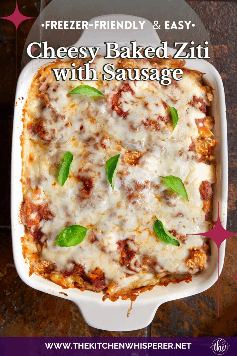 When you need something warm, hearty, & comforting that everyone will love, this dish always hits the spot. Layers of rich marinara, tender ziti, creamy three-cheese ricotta filling, and zesty Italian sausage come together to create a bubbling, irresistibly cheesy dinner everyone will love.