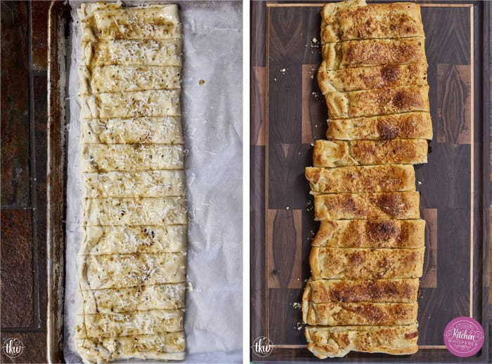 These cheese-stuffed breadsticks are the perfect blend of warm pizza dough, savory garlic butter, and gooey mozzarella for an irresistible bite! Made with simple pantry ingredients, they come together quickly for a delicious snack or the perfect side to any pizza or pasta night.