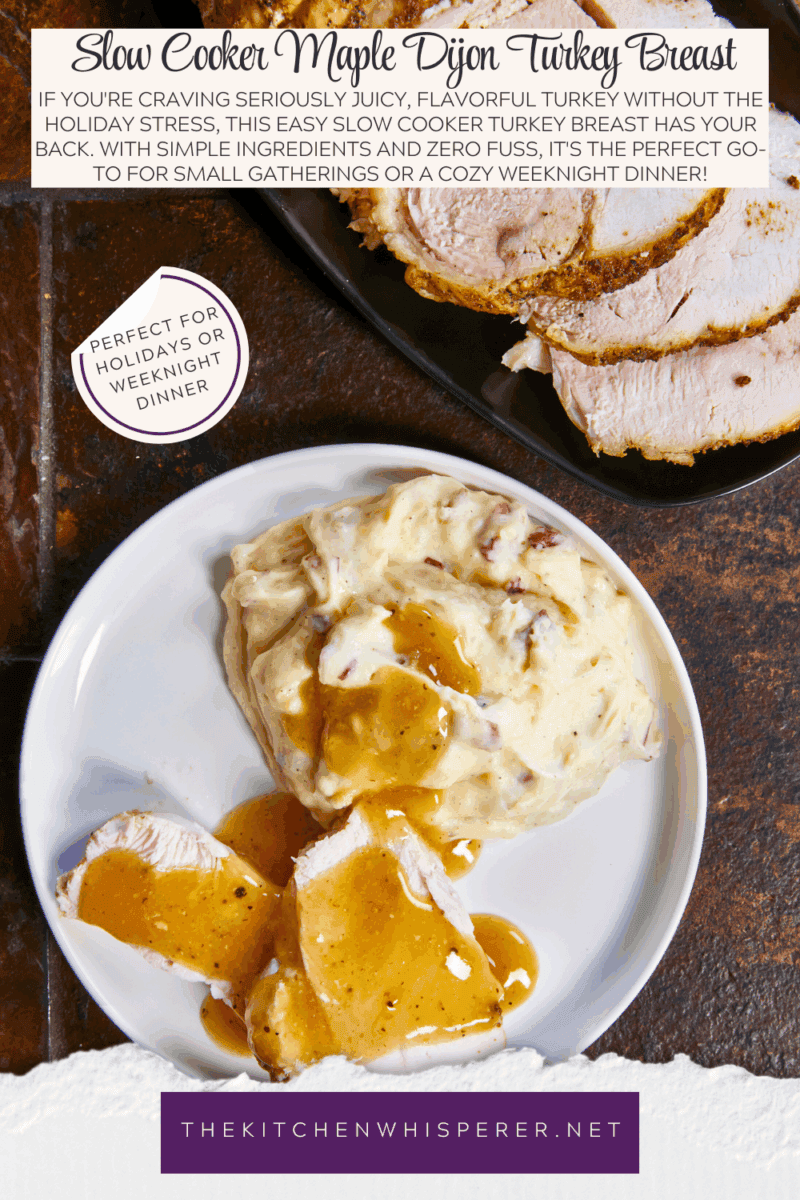 If you're craving seriously juicy, flavorful turkey without the holiday stress, this easy slow cooker turkey breast has your back. With simple ingredients and zero fuss, it's the perfect go-to for small gatherings or a cozy weeknight dinner!