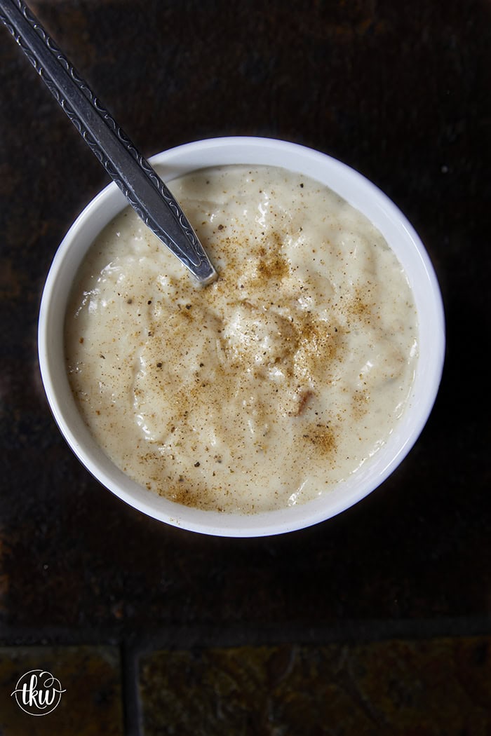 This from-scratch cream of chicken soup takes less than 10 minutes to make, uses five pantry staples, & tastes miles better than anything from a can. Made with real, budget-friendly ingredients, it's a rich, versatile base soup with endless recipe possibilities!