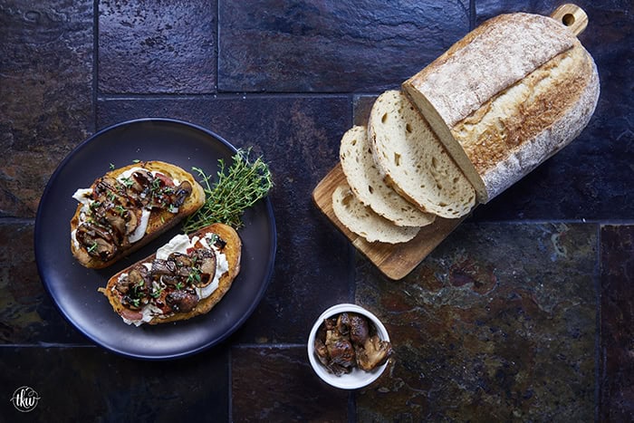 Made with sautéed mushrooms, crispy bacon, and creamy burrata, these grilled toast bites are an easy, one-pan dish that tastes restaurant-worthy. Perfect for entertaining or an indulgent lunch, this simple crostini is always a showstopper.