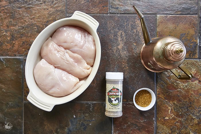 Made with just 4 ingredients, this chicken breast recipe is foolproof and delivers the most flavorful, juiciest, tender chicken. It's packed with bold flavor and works perfectly for a quick weeknight dinner or simple meal prep.