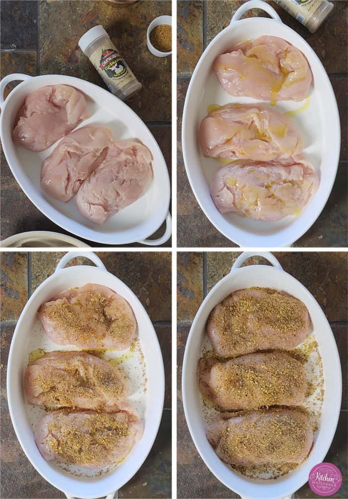 Made with just 4 ingredients, this chicken breast recipe is foolproof and delivers the most flavorful, juiciest, tender chicken. It's packed with bold flavor and works perfectly for a quick weeknight dinner or simple meal prep.