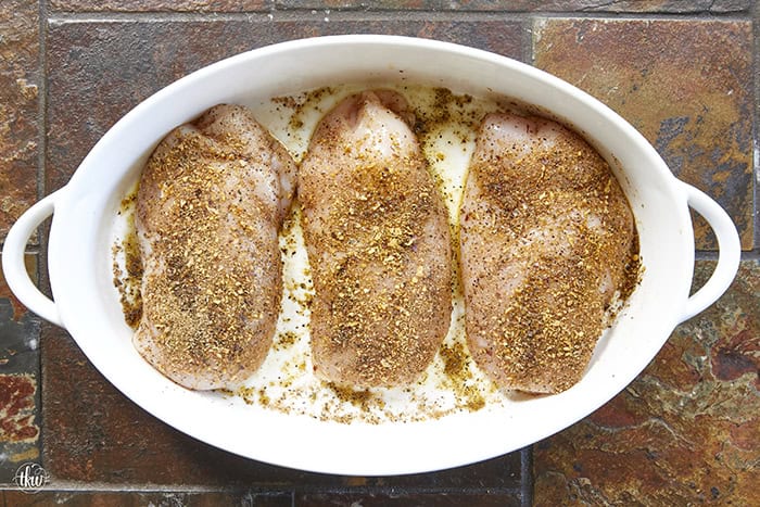 Made with just 4 ingredients, this chicken breast recipe is foolproof and delivers the most flavorful, juiciest, tender chicken. It's packed with bold flavor and works perfectly for a quick weeknight dinner or simple meal prep.