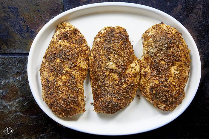 Made with just 4 ingredients, this chicken breast recipe is foolproof and delivers the most flavorful, juiciest, tender chicken. It's packed with bold flavor and works perfectly for a quick weeknight dinner or simple meal prep.