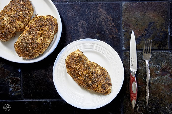 Made with just 4 ingredients, this chicken breast recipe is foolproof and delivers the most flavorful, juiciest, tender chicken. It's packed with bold flavor and works perfectly for a quick weeknight dinner or simple meal prep.