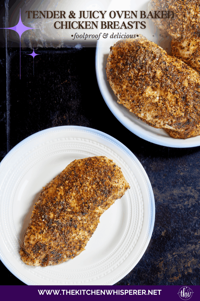 Made with just 4 ingredients, this chicken breast recipe is foolproof and delivers the most flavorful, juiciest, tender chicken. It's packed with bold flavor and works perfectly for a quick weeknight dinner or simple meal prep.