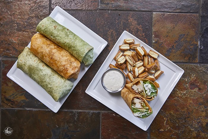 Juicy oven-baked chicken, crispy bacon, fresh lettuce, and creamy Parmesan-peppercorn dressing come together in a soft flour tortilla for the ultimate chicken wrap. These 6-ingredient wraps are perfect for meal prep, busy schedules, and grab-and-go bites!