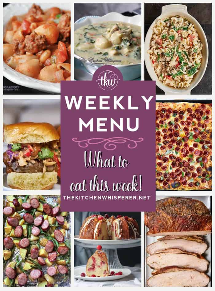 Weekly Menu 1-26-26