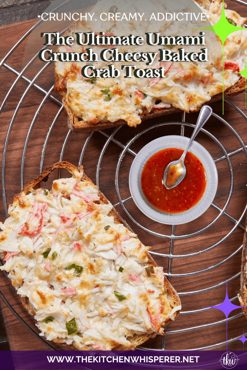 Looking for the ultimate easy appetizer? This Creamy Garlic & Herb Crab Toast is the perfect 25-minute snack! 🦀✨ Made with rich Kewpie mayo, surimi, fresh chives, and melted cheese on crispy sourdough. It’s an elevated, restaurant-quality recipe that’s surprisingly budget-friendly. Perfect for game day, brunch, or a quick savory snack! #CrabToast #KewpieMayo #EasyAppetizer #SeafoodRecipe #PartyFood