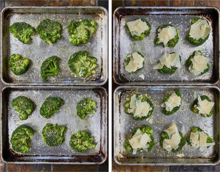 The vegetable recipe that will have everyone asking for seconds! 🥦🧀 These Crispy Parmesan Smashed Broccoli bites are steamed, smashed, and roasted until they form a golden, lacy cheese crust. Only 4 ingredients and 4 steps to the best healthy snack you've ever tasted! #SmashedBroccoli #ParmesanFrico #HealthySnacks #EasySideDish