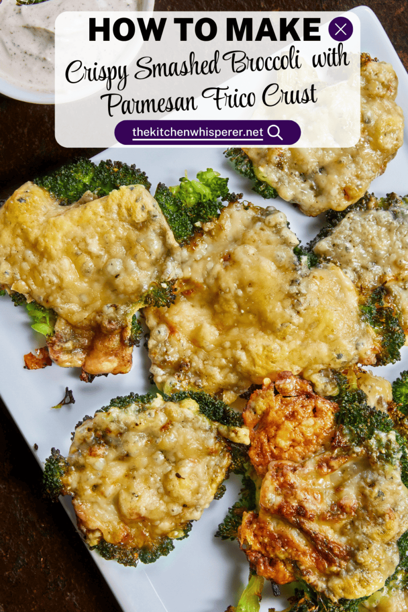 The vegetable recipe that will have everyone asking for seconds! 🥦🧀 These Crispy Parmesan Smashed Broccoli bites are steamed, smashed, and roasted until they form a golden, lacy cheese crust. Only 4 ingredients and 4 steps to the best healthy snack you've ever tasted! #SmashedBroccoli #ParmesanFrico #HealthySnacks #EasySideDish