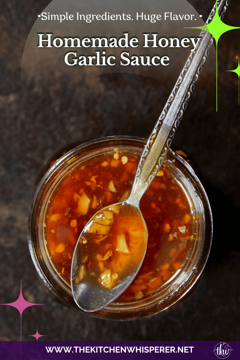 Unlock restaurant-quality flavor with this Homemade Honey Garlic Sauce. A rich, umami-packed glaze for fish, poultry, and veggies. Your new favorite 10-minute recipe! #HoneyGarlic #EasyRecipes #MealPrep #HoneyGarlicSauce #EasyDinnerIdeas #PantryStaples