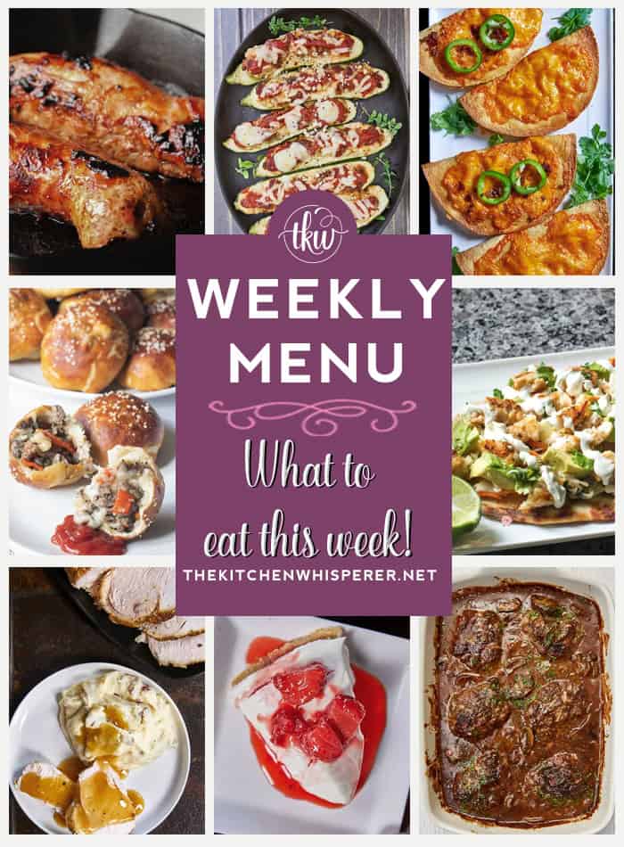 Weekly Menu 3-2-26