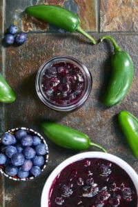 Homemade Blueberry Jalapeño Jam (Simple Sweet Heat Recipe)