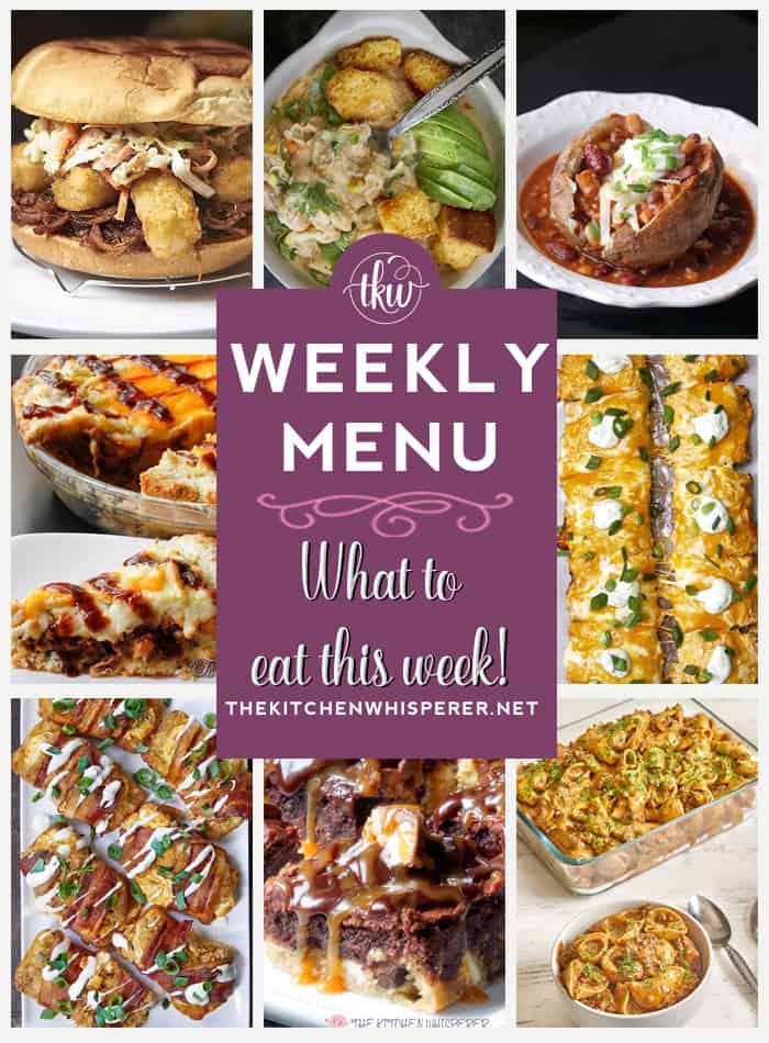 weekly menu 5-26-26
