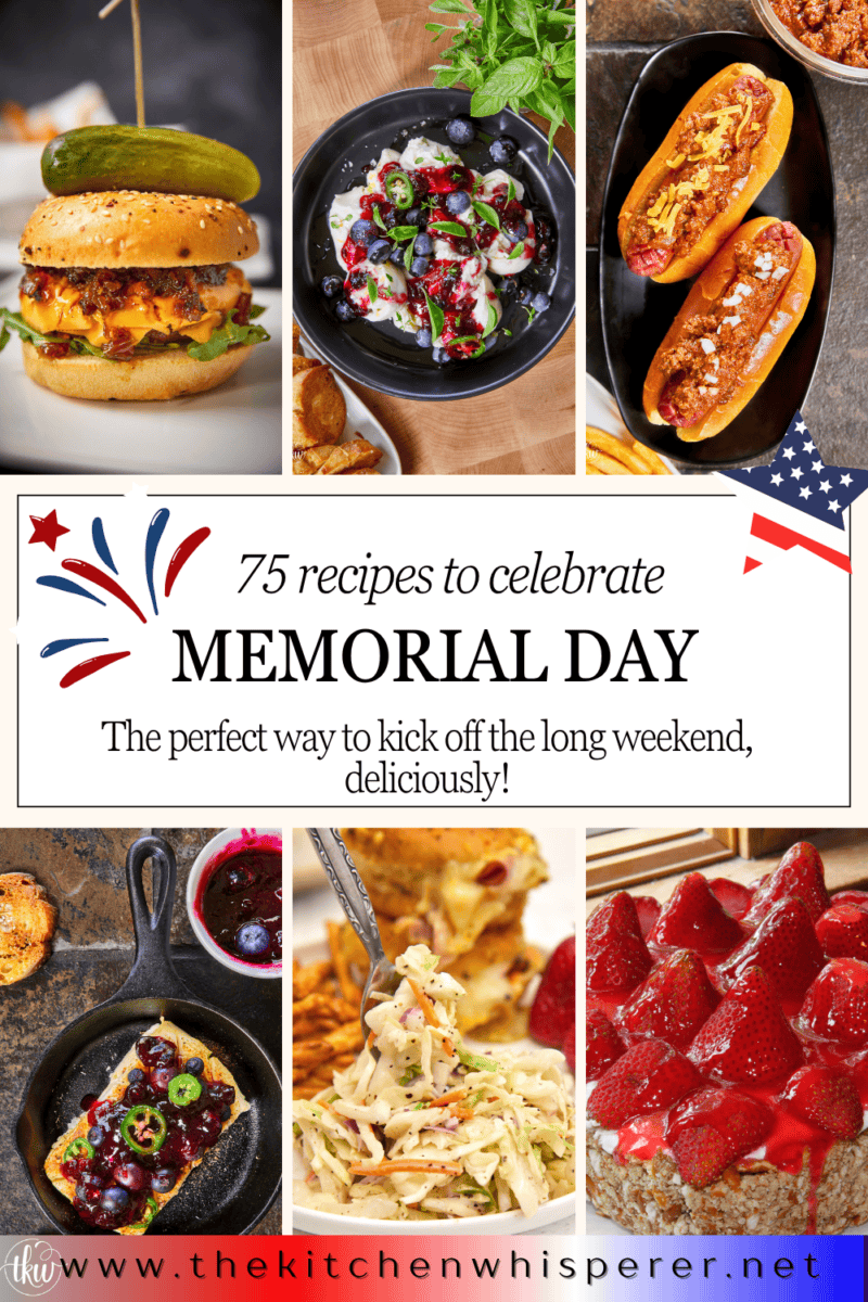 Kick off the 3-day weekend with 75 summer-ready Memorial Day recipes! From pulled pork to poppers, find the best BBQ ideas and sides to celebrate Memorial Day 2026. Click through for the full menu! #MemorialDayRecipes #SummerBBQ #MemorialDay2026