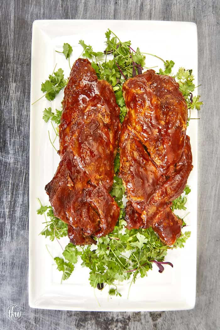 Upgrade dinner with this Air Fryer Braided BBQ Pork Tenderloin! Braiding the meat creates a perfectly caramelized crust while keeping the inside incredibly juicy. It looks like a gourmet competition dish but takes under 30 minutes. #AirFryerRecipes #PorkTenderloin #BBQSeason