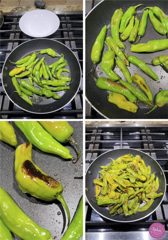Blistered to perfection and tossed in a sticky, homemade garlic-honey glaze, these shishito peppers hit every single craving. Top them with crispy bacon crumbles for a 15-minute, sweet-and-smoky umami bomb. #ShishitoPeppers #honeygarlicsauce #fingerfoods