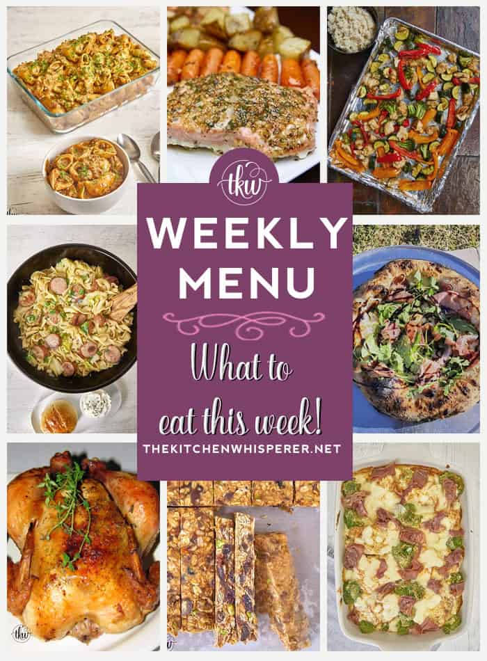weekly menu 6-15-26