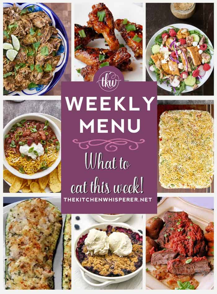 weekly menu 6-8-26