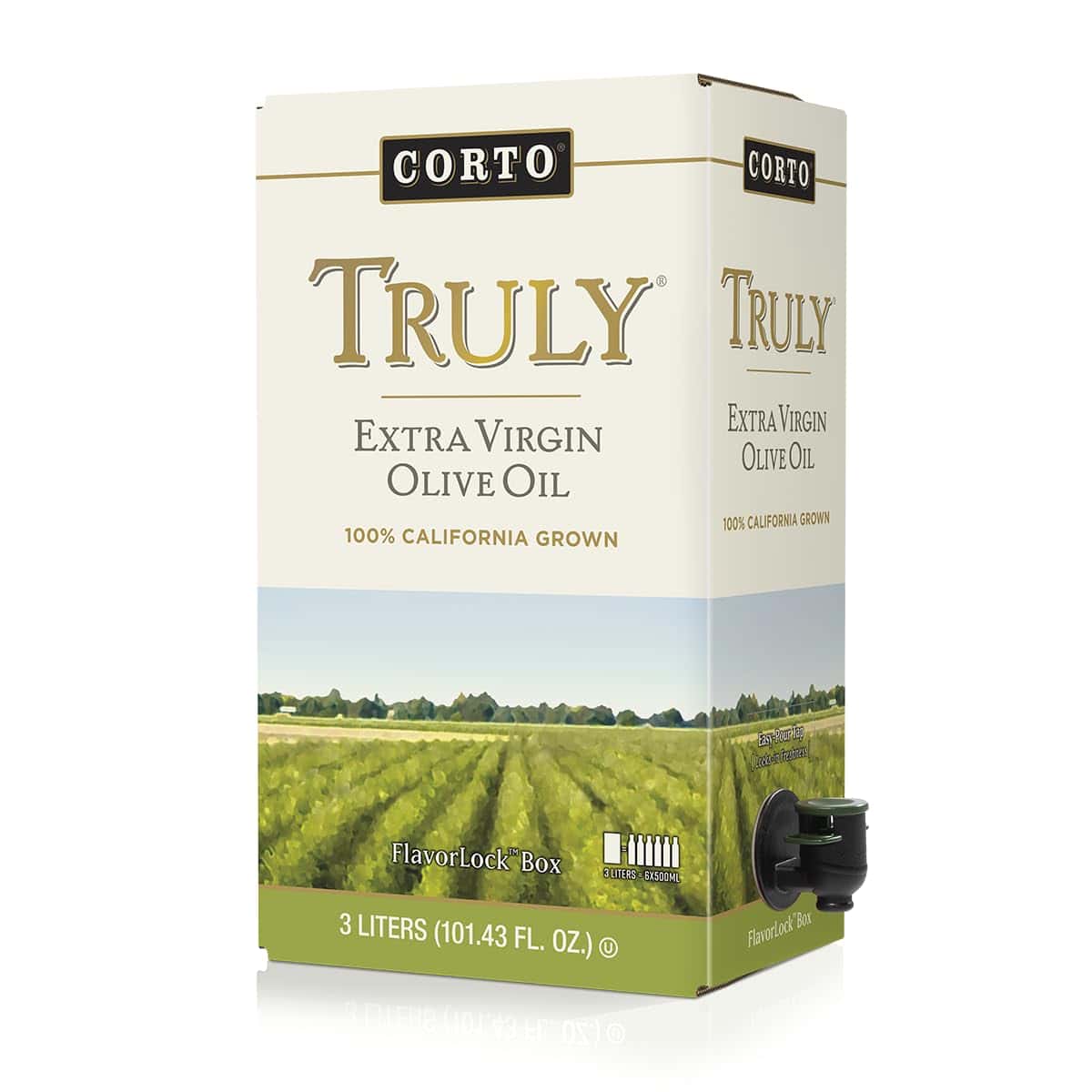 Corto TRULY Extra Virgin Olive Oil 3 Liter