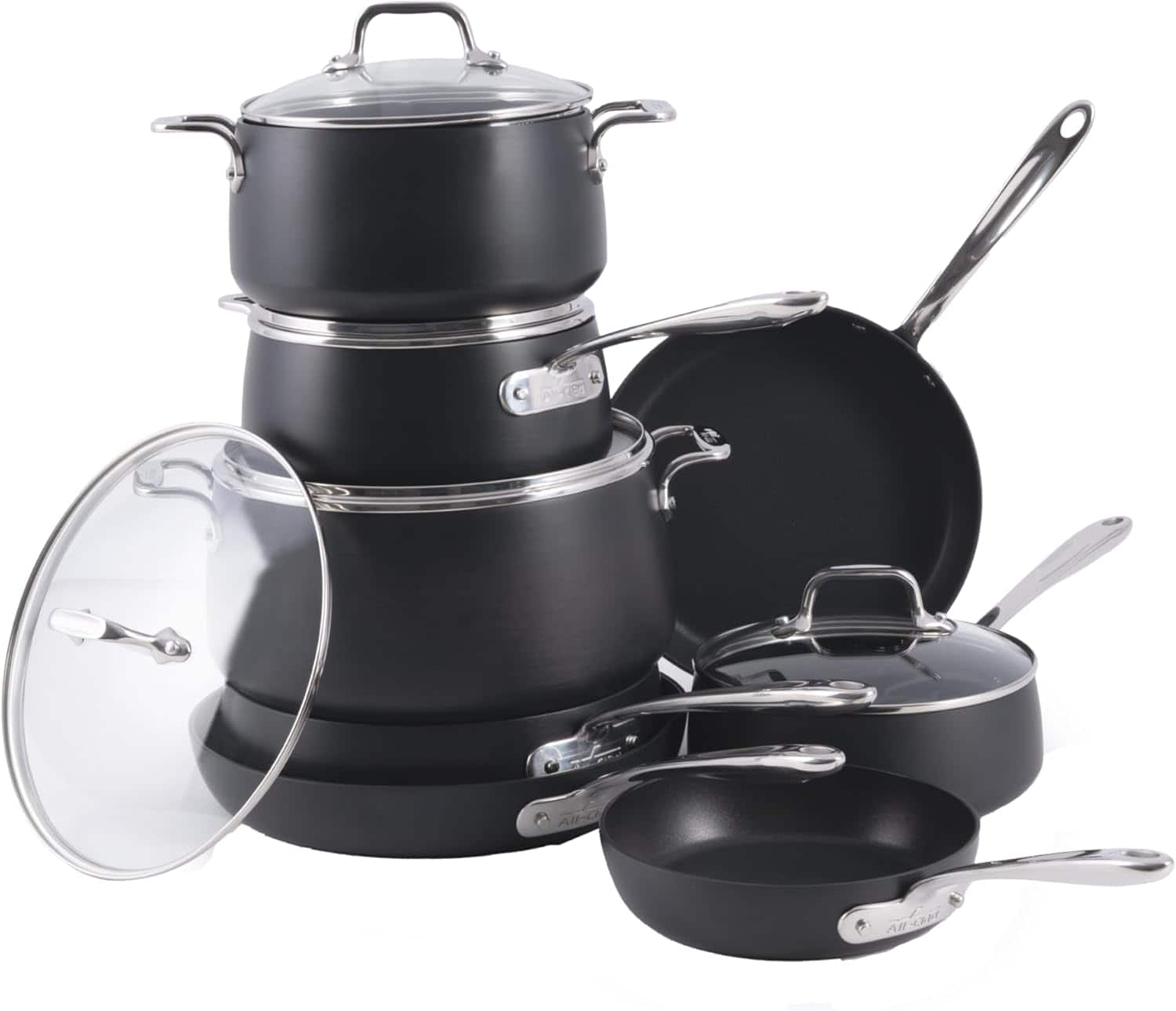 All-Clad HA1 Nonstick 13 Piece Cookware Set