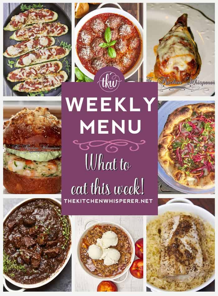 weekly menu 7-20-26