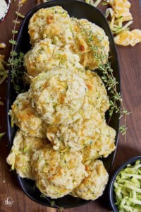 Cheesy Zucchini Biscuits