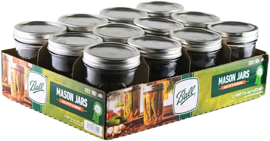 12 Pack Ball Pint Jars & Lids