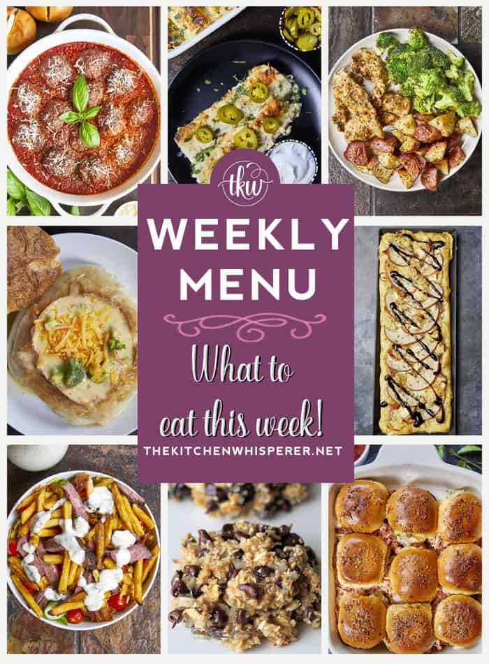 weekly menu 8-17-26