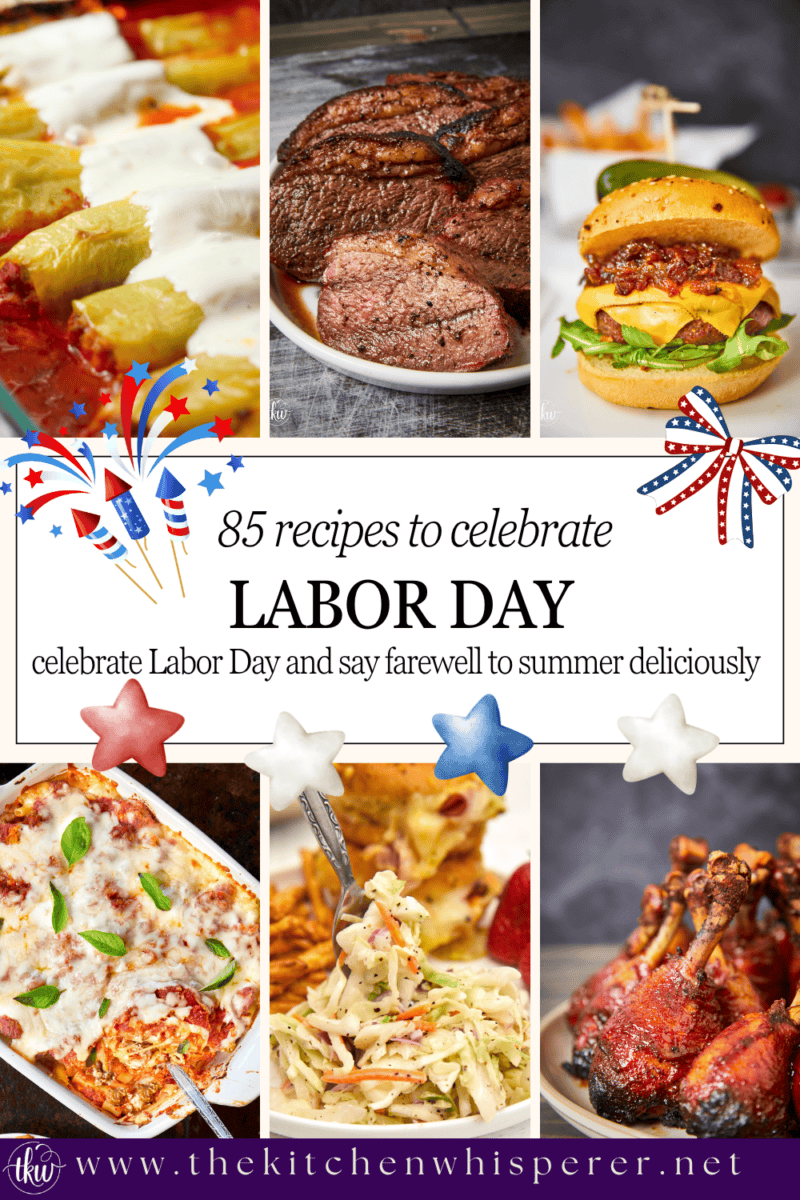 A collection of summer-inspired recipes with a hint of autumn eats to celebrate Labor Day and say farewell to summer deliciously. Getting in those last bits of summertime bites while welcoming all those warm autumn comfort foods.