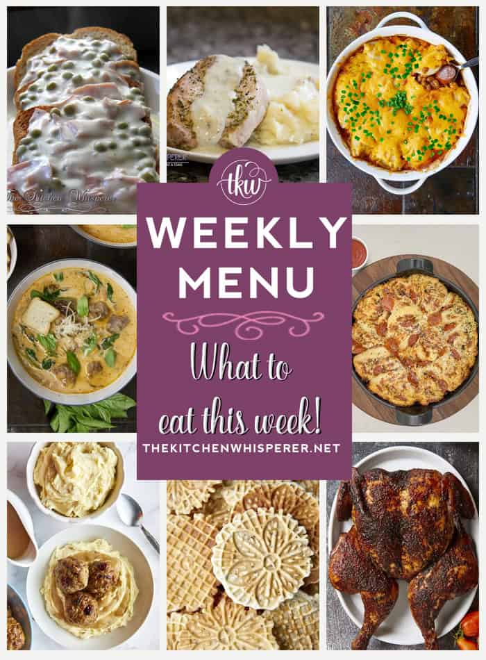 weekly menu 10-5-26